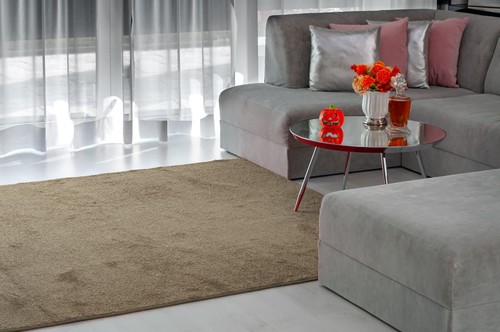 Einfarbig hochflor shaggy - einfarbig,