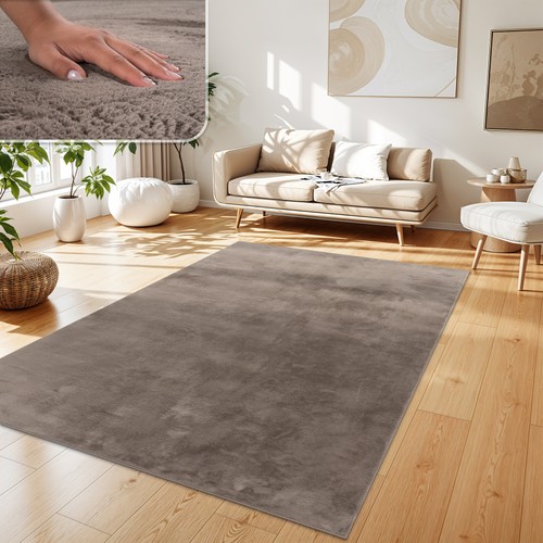 Teppich wohnzimmer kunstfell - teppich,