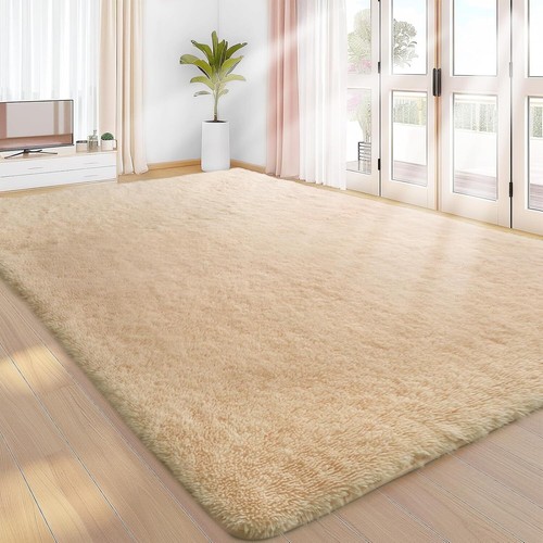 Flauschige teppich langflor - flauschige,